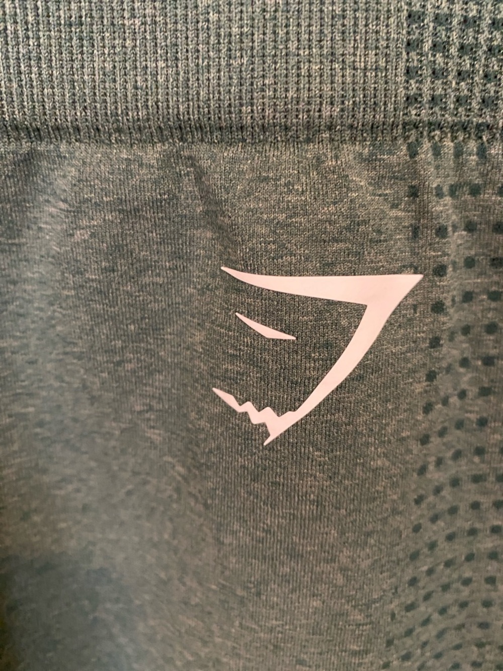 Gymshark Dark Green Seamless High-Waist Leggings - Picture 3 of 11